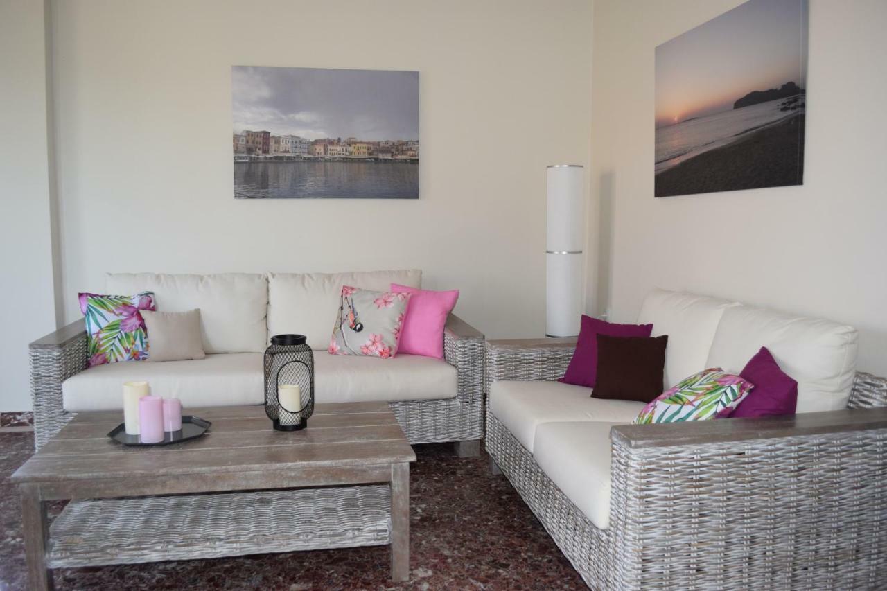 קיסאמוס Modern Apartment With Garden מראה חיצוני תמונה